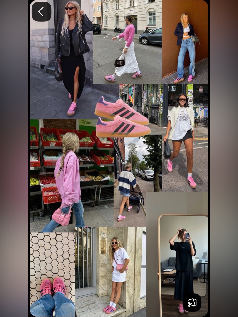 adidas Originals Pink and Blue Women's Athletic Shoes - Picture 7 of 7